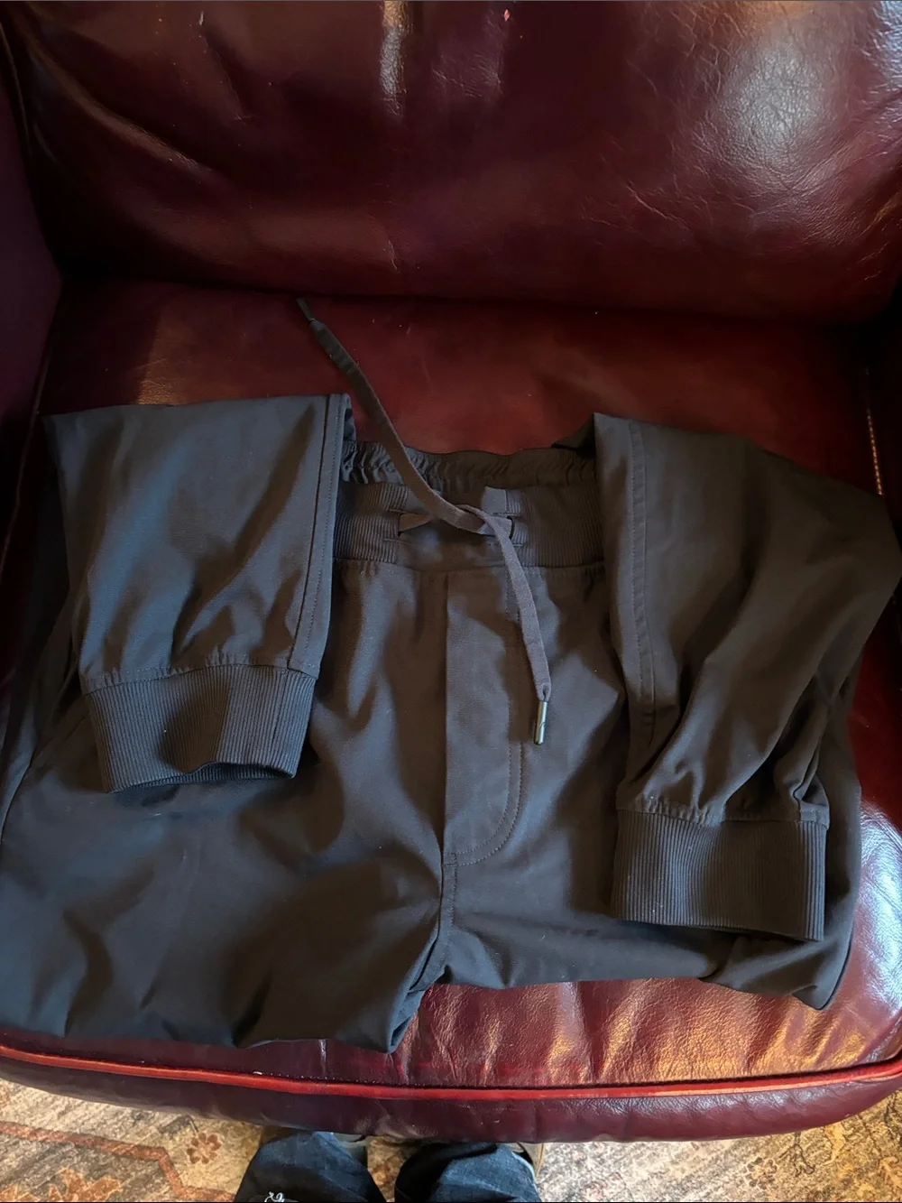 Rhoback Black Performance Joggers - Picture 2 of 3